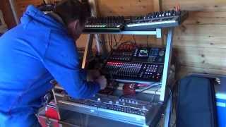 Live groove box jam, Tascam DP24, Korg Volca Keys, Cyclone TT-303 Bass Bot, Roland TR-8, MicroBrute