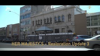 Her Majesty's Theatre Restoration Update 03