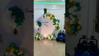 Birthday decor, Aralam, Kannur , Tastey Events &  caterers,