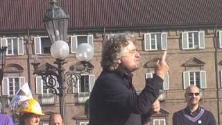 Beppe Grillo sul Movimento Piemonte 5 Stelle