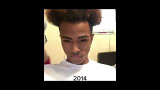 xxxtentacion evolution 2018 - 2012 #rip #xxxtentacion #legend #juicewrld #llj