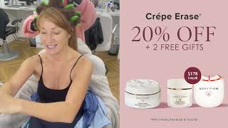 Why does Jane Seymour love Crepe Erase® Body Repair Treatment?