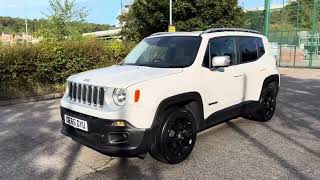 2016 66 Jeep Renegade Limited 1.4 Automatic 4x4 White - ULEZ COMPLIANT AUTO - LEATHER - BLACK PACK