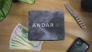 Ultra Minimalist Wallet | The Andar Pilot | Carry What Matters!