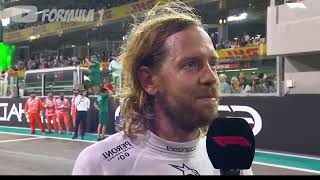 Sebastian Vettel Abu Dhabi Post - Race Interview