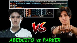 Blacklist Abed Snapfire vs Parker Shadow Fiend SERVER EU PROS GAMEPLAY dota 2