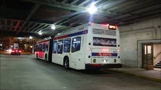 SEPTA Airport Line Shuttle (R1): 2016 NovaBus LFSA 62102 HEV #7472!