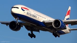 British Airways 777-300ER G-STBL Arrival