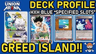 [UA] HUNTER X HUNTER BLUE "SPECIFIED SLOTS" Deck Profile | Union Arena TCG