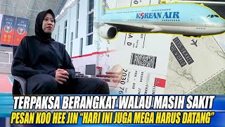 MEGA TERLIHAT PUCAT?😲mau gak mau "KONDISI MEGA KURANG FIT, TAPI TETAP BERANGKAT KE KOREA SEKARANG?😱