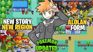 NEW Pokemon GBA Rom With Unique Region, Crafting System, Capture Exp, Alolan Forms & Good Graphics!