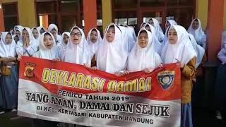 POLSEK KERTASARI "MENOLAK HOAKS DARI PELAJAR SMA MUHAMMADIYAH 6 KERTASARI KAB. BANDUNG"