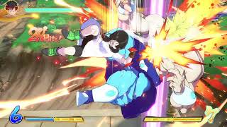 DBFZ S4 Videl sparking x3 rejump leg loop 84 hits solo TOD