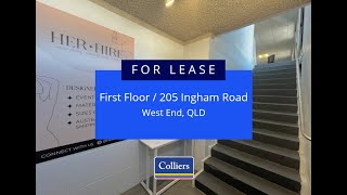 First Floor/205 Ingham Road, West End - For Lease