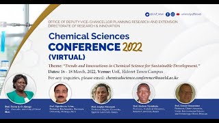 University of Eldoret - Chemical Sciences Conference 2022 - Day 3