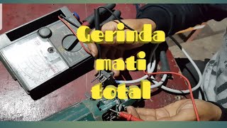 Tutorial || Cara perbaikan gerinda 4 inch mati total