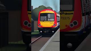 SWT & Scotrail Saltire & NX Class 170s departing Syde-on-sea | British Railway #shorts