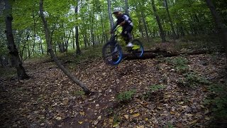 The sounds of a downhill mountain bike 2015 on my Airborne Toxin