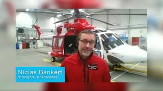 Helikoptertransporter av covid-patienter