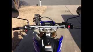 Yamaha WR250R Time Lapse Motorcycle Ride Short