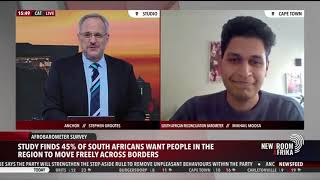 Mikhail Moosa on Newzroom Afrika discussing data on cross border movement