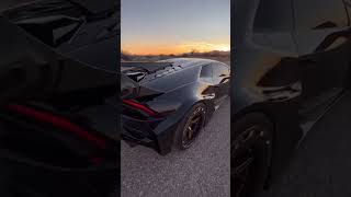 2017 #Lamborghini Huracan Twin Turbo Liberty Walk of a kind build is finished in black paint #shorts