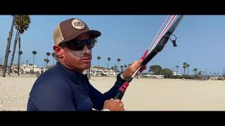 Testing Peter Lynn Foil Kite NOVA