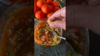 Tamatar 🍅 ki instant chutney.#tamatar #chutney #instant #viralchutney #trendingshorts #shorts