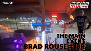 On the cushion with Brad Rouse at Ransomville #18R #modified