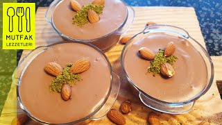 Çikolatalı Mousse Tarifi | Köpük Tatlı Yapımı