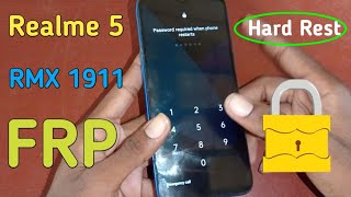 Realme 5 RMX1911 5i Hard Rest + FRP Remove 100%Working Easy Method Unlock Tool 2024