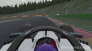 iRacing | Mercedes-AMG W13 F1 at (New) Spa-Francorchamps Onboard Hotlap