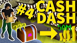 OSRS | Making 50m by ONLY Completing HARD CLUES in 30 DAYS | CASH DASH #4