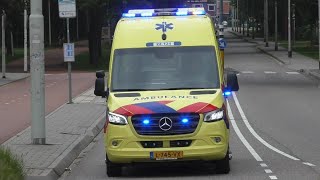 [E-Horn] Ambulances 22-124 en 23-114 met spoed naar het Radboud UMC in Nijmegen