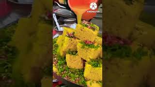 Gujarat से भी अच्छा DHOKLA मिलता है Rajasthan में😱😱,Jaipur Spongy KhamanDhokla #shorts #spongydhokla