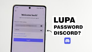 Cara Mengatasi Lupa Password Akun Discord Di HP