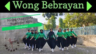 Wong Bebrayan - Beginner - Choreo:Naning Olala (INA) - September 2024