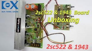 2sc5200 &1943 Amplifier Board | Unboxing