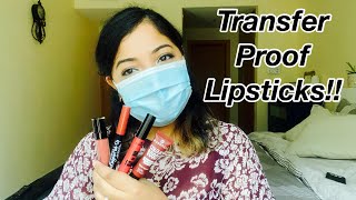 FAVORITE DRUGSTORE TRANSFER PROOF LIPSTICKS