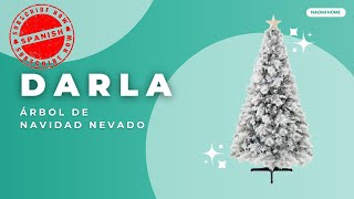 Decoración De Navidad Más EXTRA: Naomi Home | Darla Árbol De Navidad Nevado