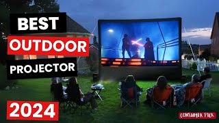 Top 5 Best Outdoor Projector 2024 | The Ultimate Guide to Outdoor Camping with a Projector