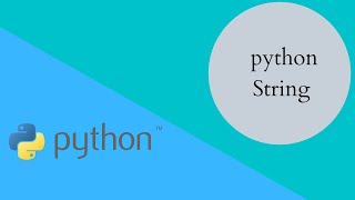 String in Python - In Hindi (python string)