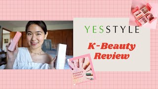 Korean (K-Beauty) Make-Up Haul + Review from YesStyle