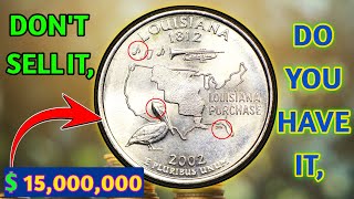 How Much Is a 2002 Louisiana  Quarter Worth - Is It Worth and Why, Errors, Varieties, and History