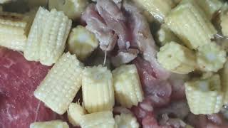 baby powder eating stir-fried with pork. Eating For $1Day USA (Full Week) 👩‍👩‍👧‍👧