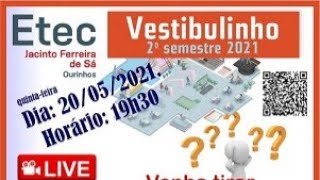 Vestibulinho 2º Semestre 2021