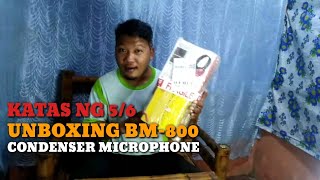 Unboxing BM-800 Condenser microphone