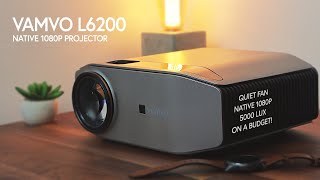 Vamvo L6200 Projector Review - Native 1080P - Quiet fan - My FAV BUDGET PROJECTOR?