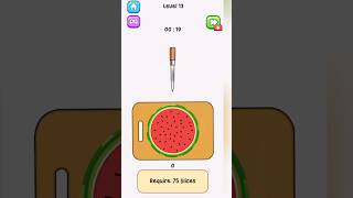 Cut the watermelon tricky puzzle level 5 #puzzle#gameplay#shorts#viralshorts