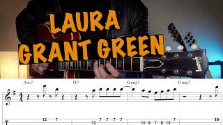 Laura - Grant Green Solo Transcription